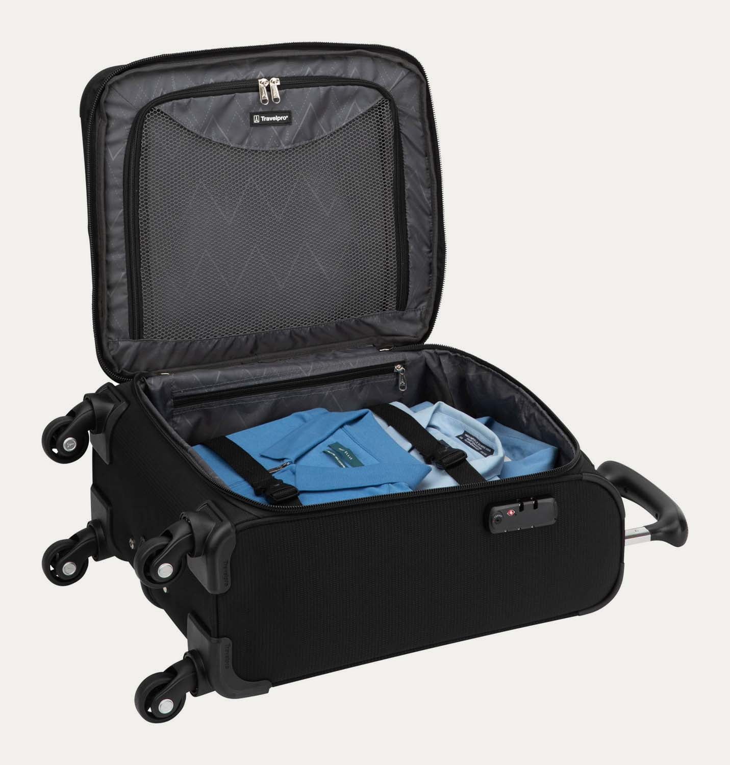 Valise extensible à roulettes Connoisseur 4 - 21,75 pouces