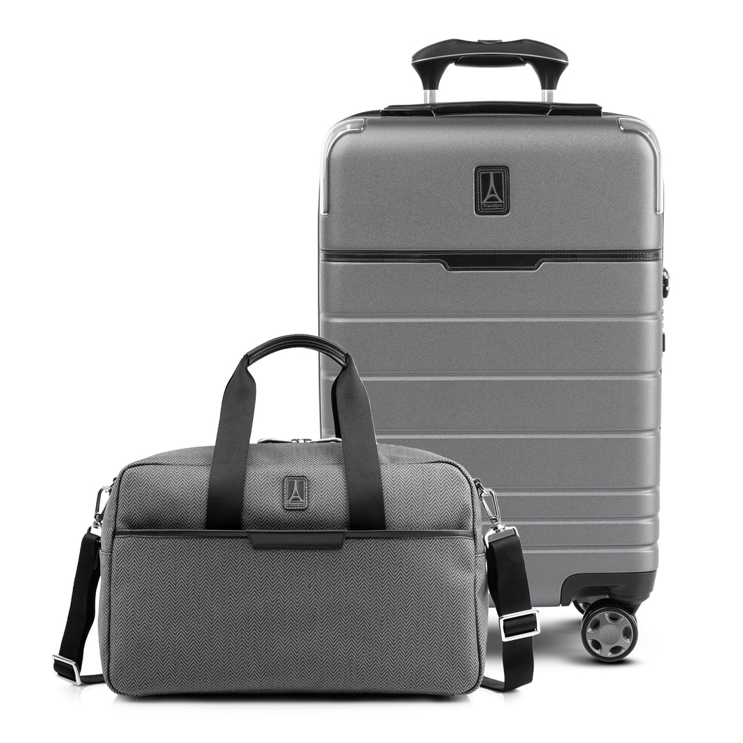 Travelpro® x Travel + Leisure Carry-on Spinner and UnderSeat Tote Luggage Set