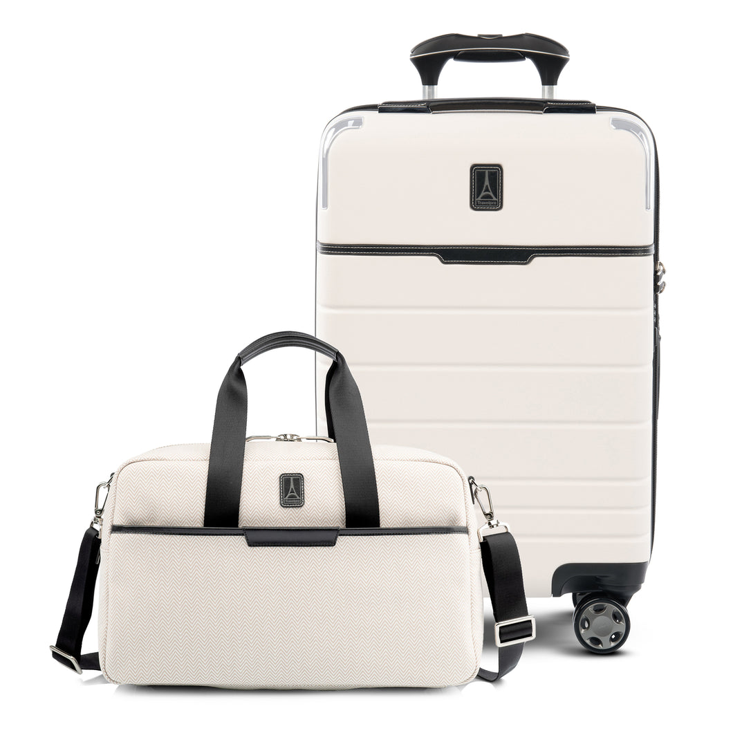 Travelpro® x Travel + Leisure Carry-on Spinner and UnderSeat Tote Luggage Set