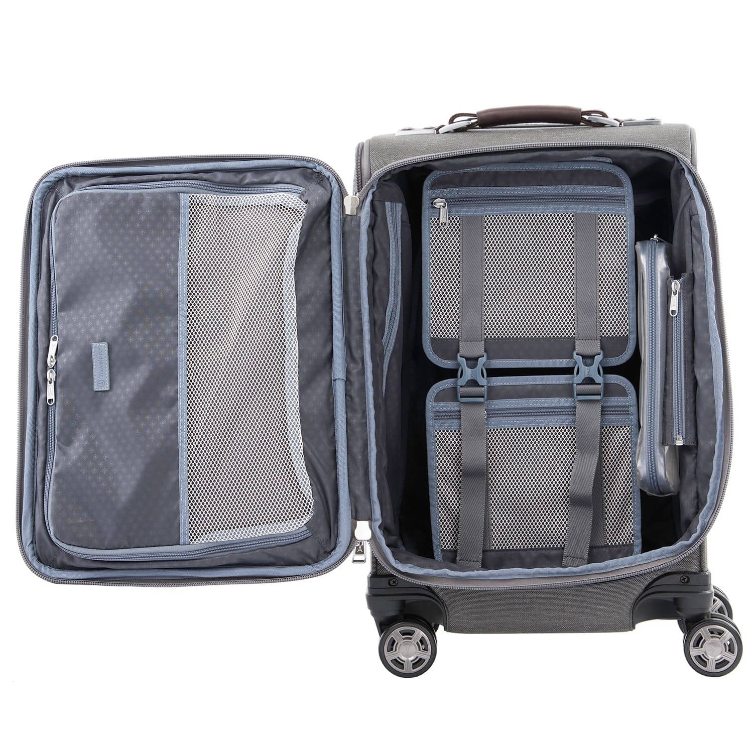 Valise de cabine pivotante extensible Platinum® Elite 20 po Business Plus