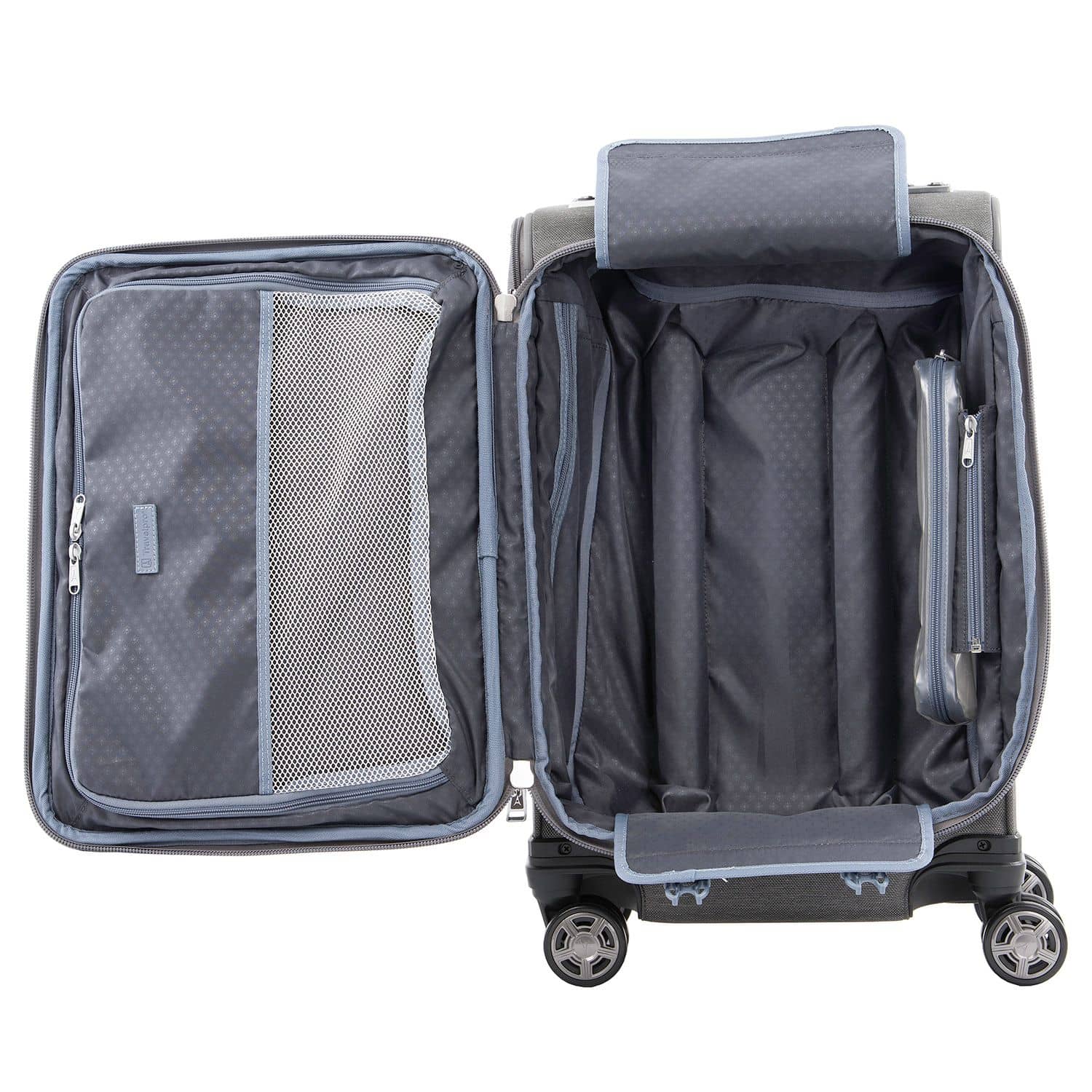 Valise de cabine pivotante extensible Platinum® Elite 20 po Business Plus