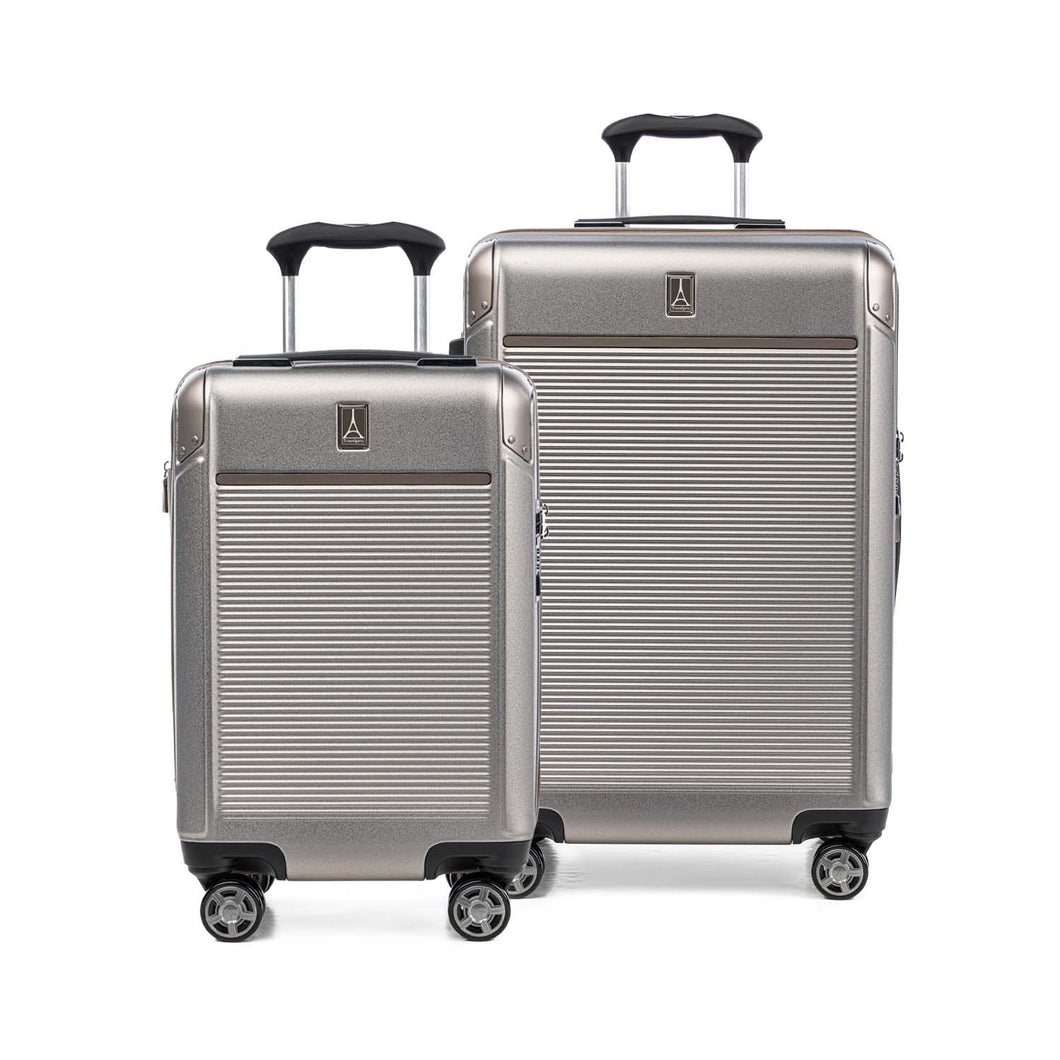 Platinum® Elite Ensemble compact de bagages de cabine et de bagages rigides pour l'enregistrement de taille moyenne